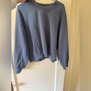 Lululemon softstream perfectly oversized cropped crewneck, size 10